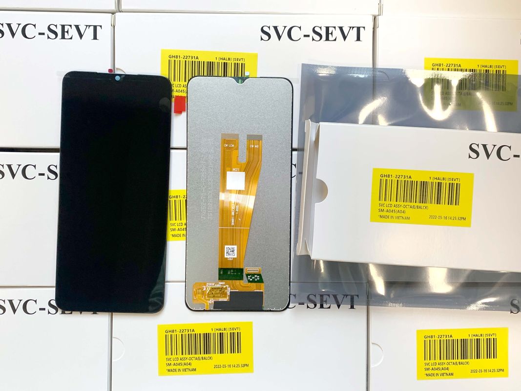 Điện thoại di động LCDS Pantalla Cho  A04 Bản gốc Bộ dịch vụ mới LCD  A045 Hiển thị màn hình cảm ứng chất lượng cao