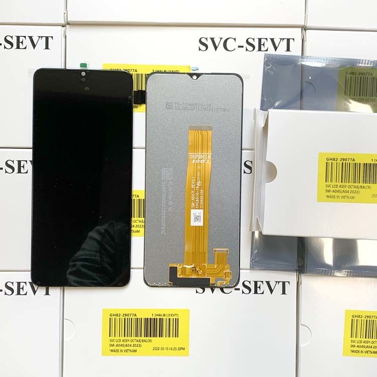 Sản phẩm bán buôn chất lượng cao màn hình điện thoại cho  A04S 100% gói dịch vụ gốc LCD  A047 màn hình di động Pantalla
