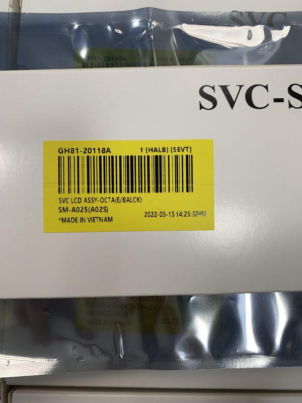 Sản phẩm bán buôn Màn hình LCD chất lượng cao cho  A02S 100% gói dịch vụ mới gốc Màn hình điện thoại LCDS  A025