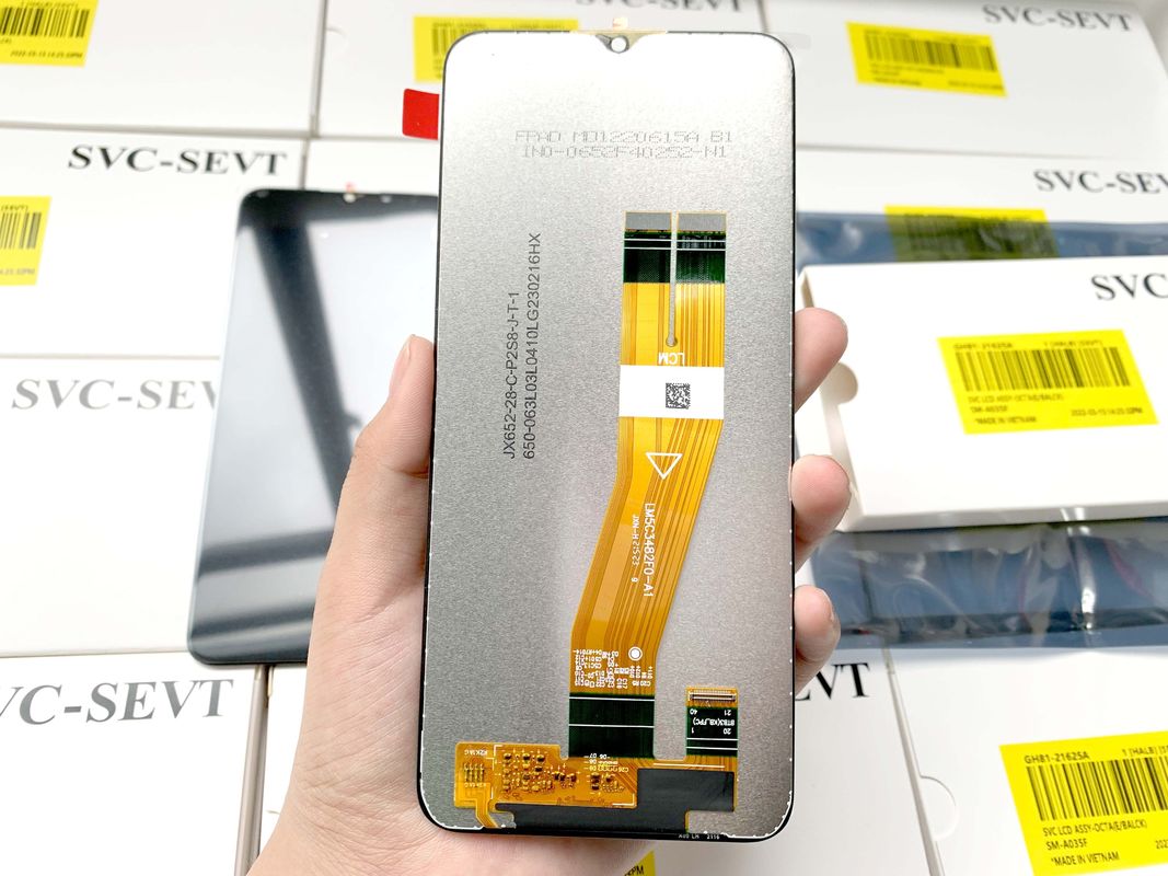 Đồ bán buôn điện thoại LCD thay thế cho  A03 100% gốc được thử nghiệm màn hình di động A035 Pantalla chất lượng cao