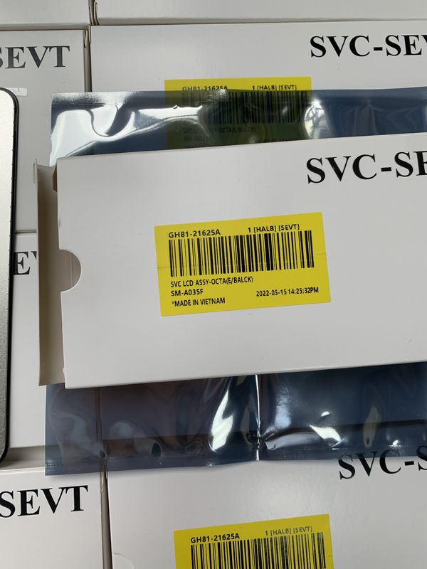 Đồ bán buôn điện thoại LCD thay thế cho  A03 100% gốc được thử nghiệm màn hình di động A035 Pantalla chất lượng cao