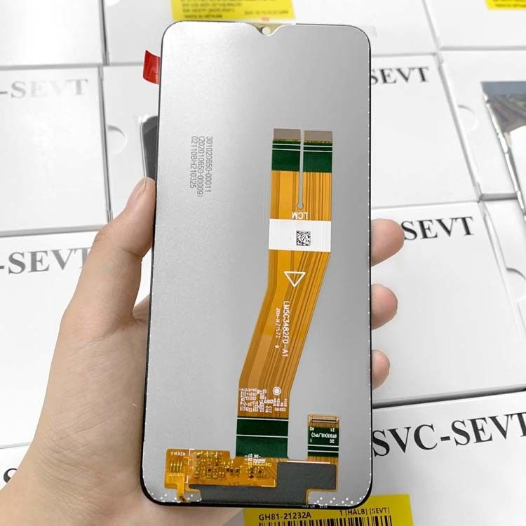 Màn hình LCD gốc Lcd A03S Cho  A03S Service Pack LCDS  A037 Màn hình cảm ứng điện thoại di động
