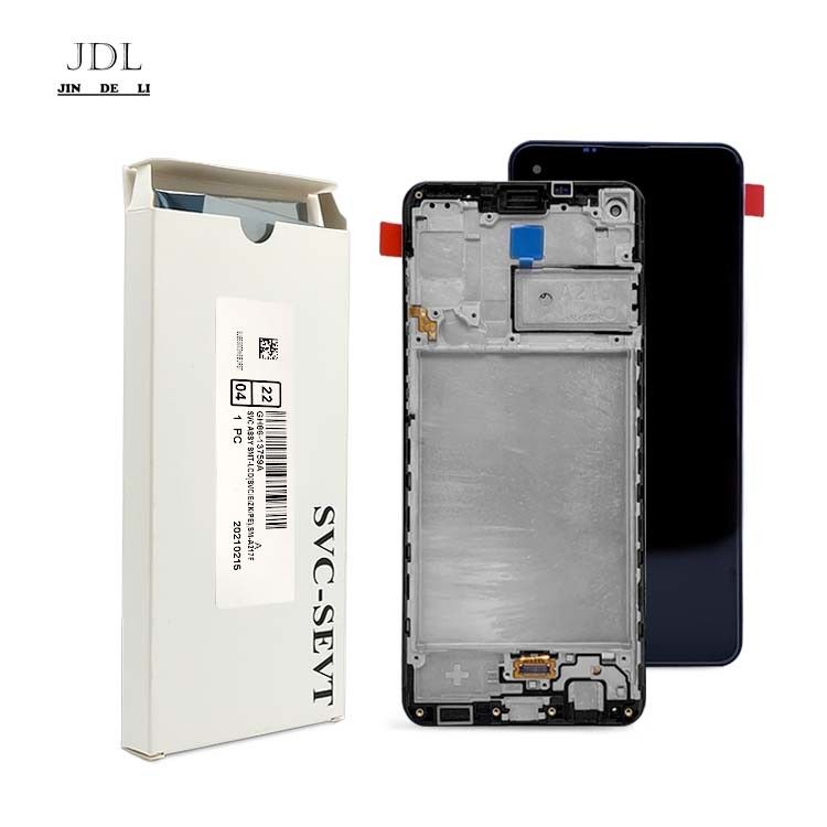 A21S LCD lcd với khung cho  A21S Bộ dịch vụ mới gốc LCDS  A217 Màn hình hiển thị điện thoại di động Pantalla