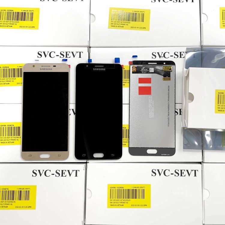 J7 Prime LCD LCD cho  j7 prime Bộ sưu tập dịch vụ gốc LCDS Hiển thị  G610 Màn hình điện thoại di động