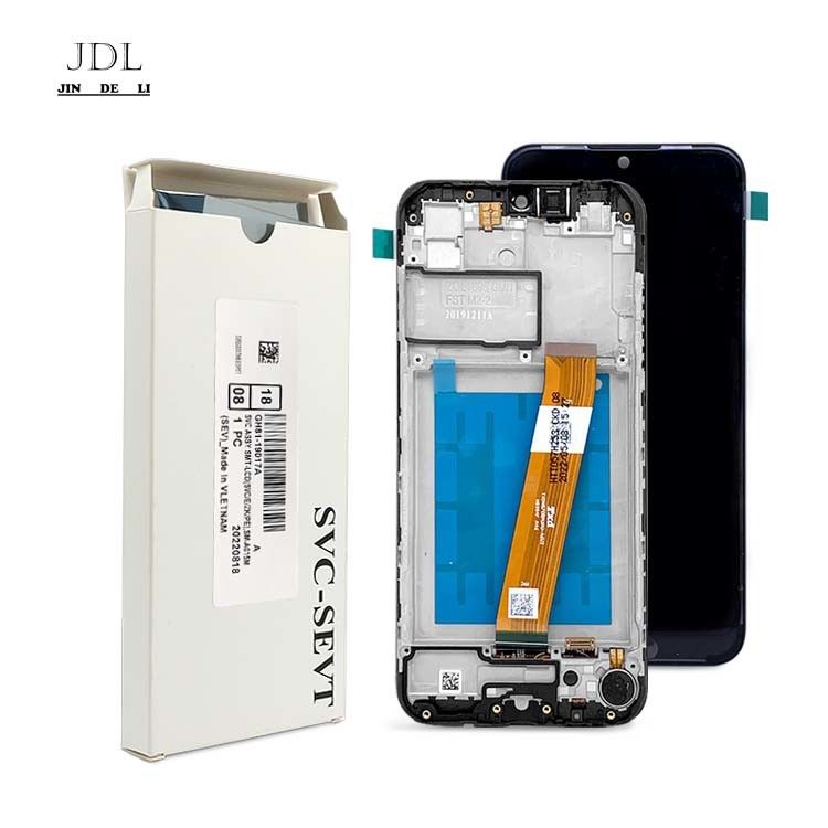 A01 màn hình LCD màn hình LCD với khung cho  A01 Bộ dịch vụ bán buôn LCDS  A105 Original Phone Pantalla