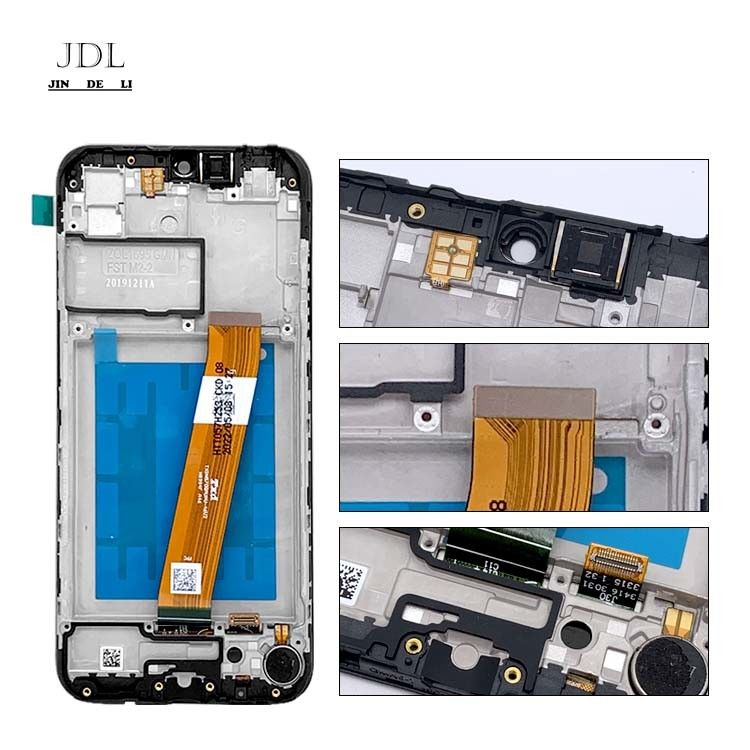 A01 màn hình LCD màn hình LCD với khung cho  A01 Bộ dịch vụ bán buôn LCDS  A105 Original Phone Pantalla