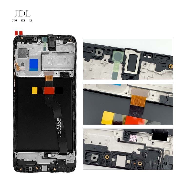 M10 LCD với khung cho  M10 Điện thoại di động màn hình cảm ứng  M105 Bộ sưu tập dịch vụ gốc LCDS Pantalla