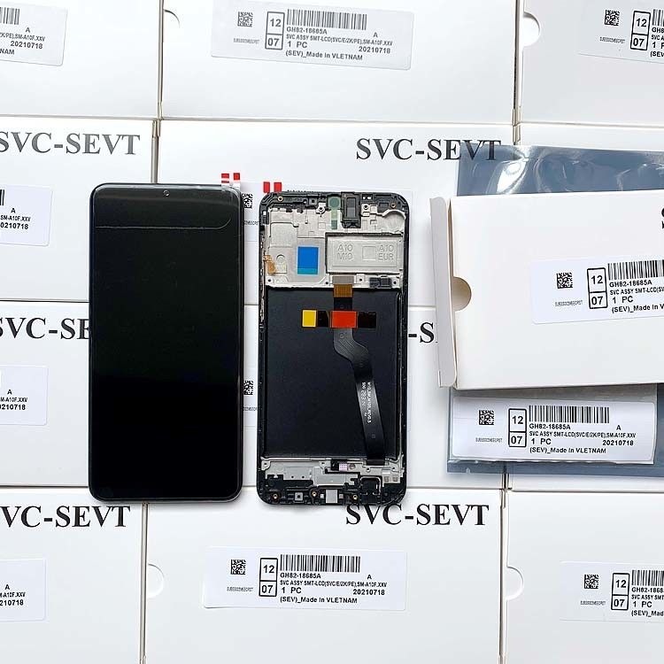A10 LCD Pantalla Đối với  A10 Bán sỉ Điện thoại di động Màn hình cảm ứng  A105 Bộ sưu tập dịch vụ gốc Màn hình LCD