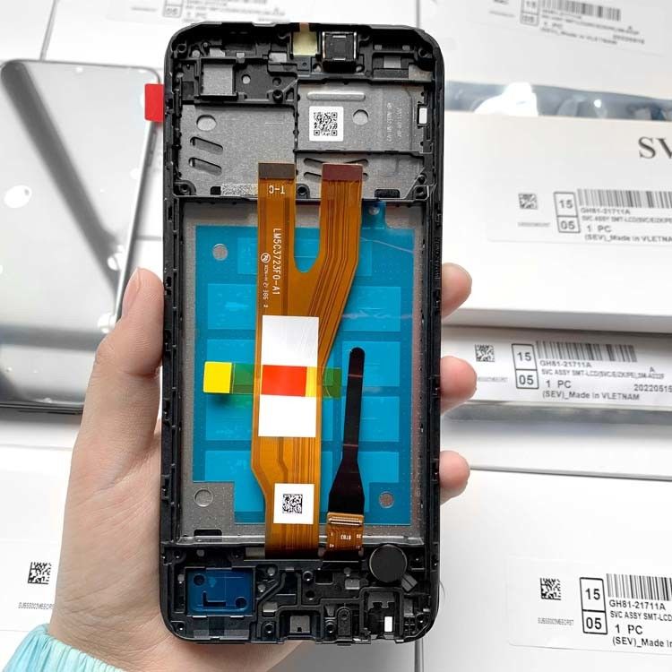 Màn hình màn hình LCD A03 Core với khung cho  a03 Core Original Service Pack LCDS  A032 Mobile Pantalla