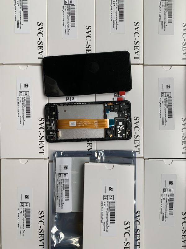 A04S LCD LCD với khung cho  a04s Gói dịch vụ gốc LCDS  A047 Màn hình hiển thị điện thoại di động Pantalla