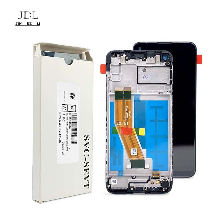 A11 màn hình LCD Pantalla với khung cho  A11 Original New Mobile Screen  A115 Service Pack màn hình LCDS