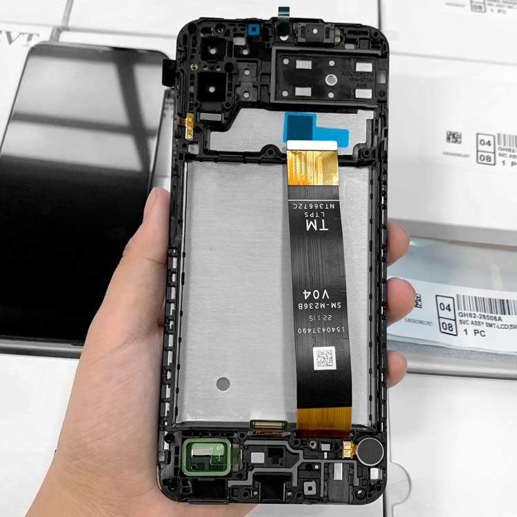 Nhà máy A135 màn hình LCD Pantalla cho  A13S Màn hình điện thoại di động gốc Pantalla  A137 Service Pack LCDS