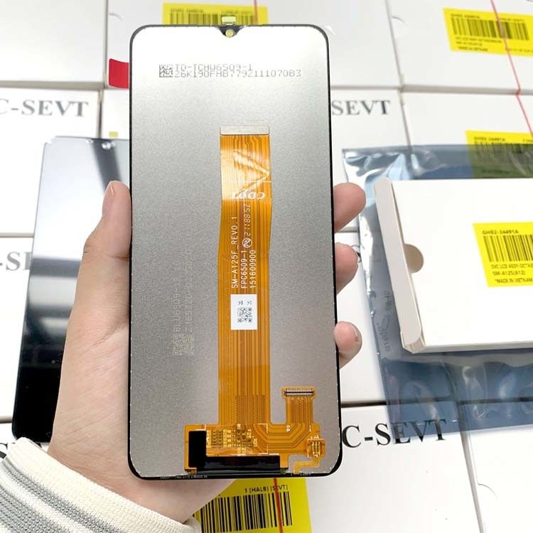 Đen A12 LCD thay thế cho màn hình di động Xuất bởi EMS FEDEX UPS DHL TNT