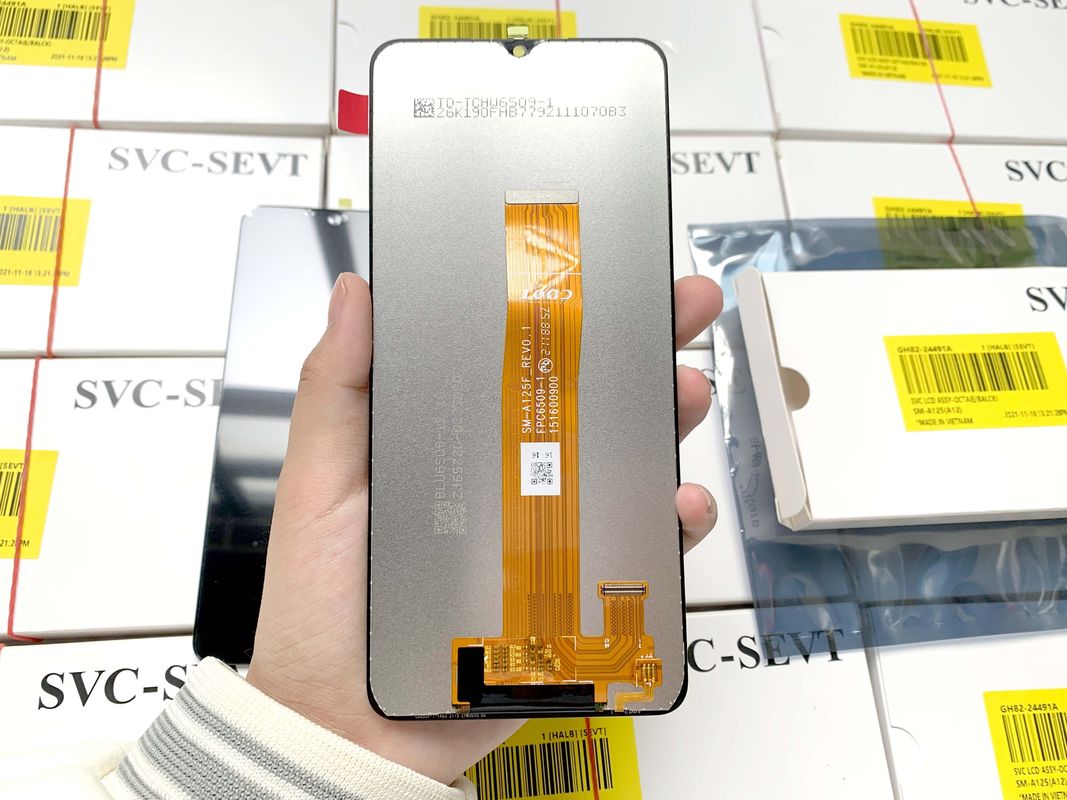 Đen A12 LCD thay thế cho màn hình di động Xuất bởi EMS FEDEX UPS DHL TNT