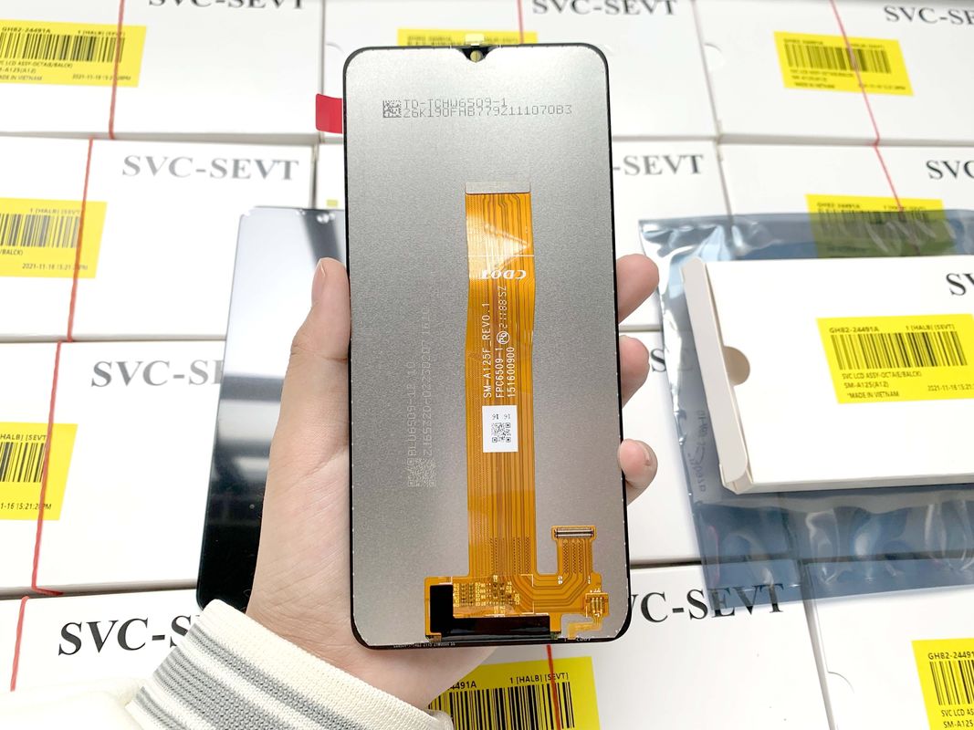 Đen A12 LCD thay thế cho màn hình di động Xuất bởi EMS FEDEX UPS DHL TNT