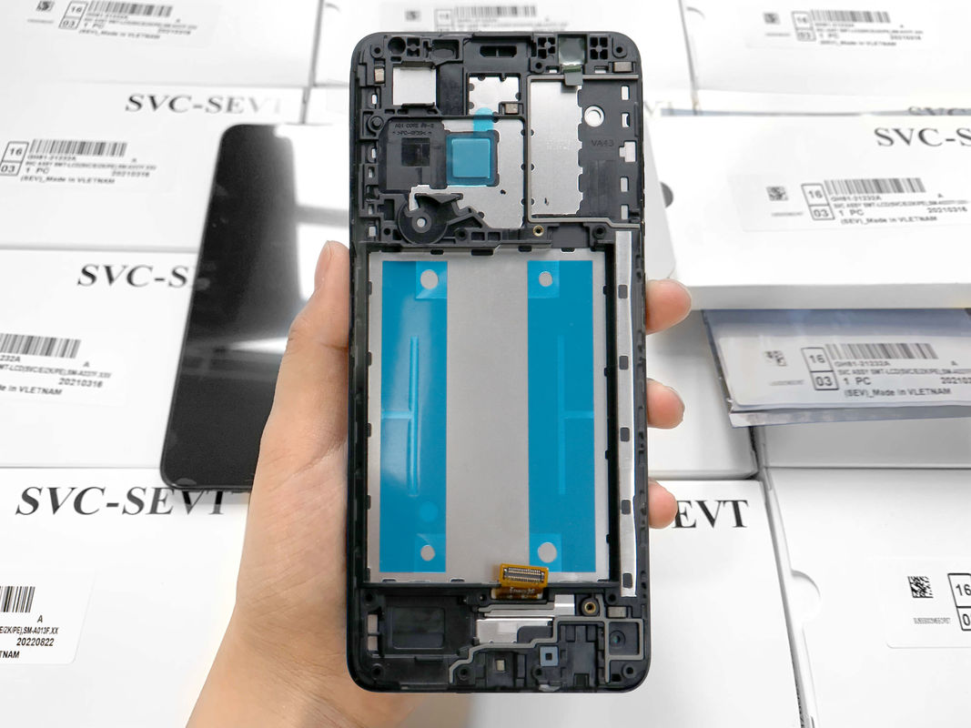 100% dịch vụ chất lượng cao gốc Màu đen A12  LCD gốc cho màn hình cao cấp
