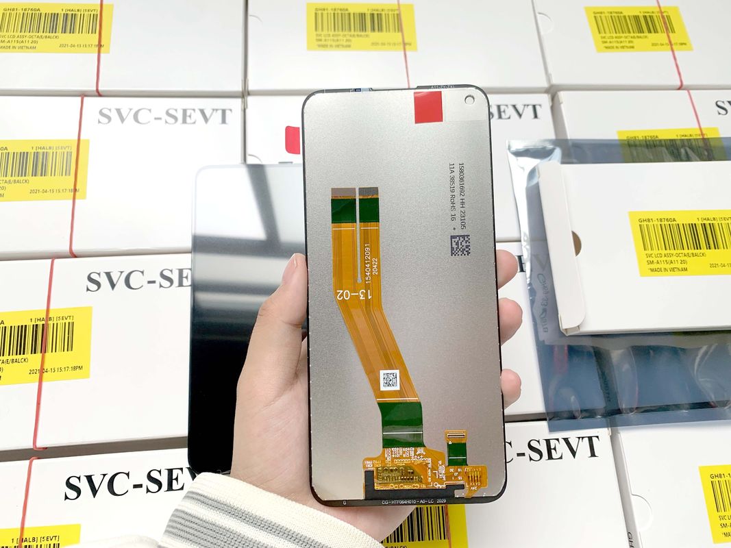 100% gốc A11 / A115 Màn hình LCD điện thoại di động cho gói dịch vụ hiển thị Samusung