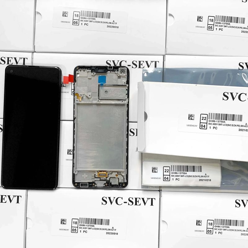 Loại mặt hàng Bộ sưu tập dịch vụ gốc LCD không khung cho màn hình cảm ứng  A21s SM-A217