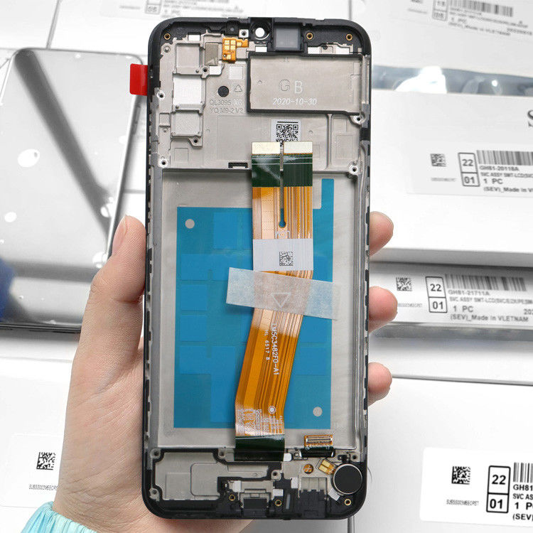 Logo tùy chỉnh in a02s lcd với kiểm soát nghiêm ngặt và thử nghiệm màn hình  màn hình màn hình lcd