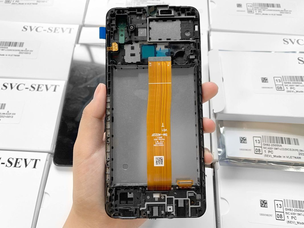 Professional chất lượng cao gói dịch vụ gốc LCD A022 Core điện thoại di động LCD màn hình LCD di động cho  A01 Core