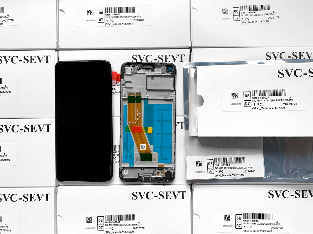100% LCD gốc A11 cho màn hình điện thoại gói dịch vụ LCD JDL phụ tùng màn hình cảm ứng di động