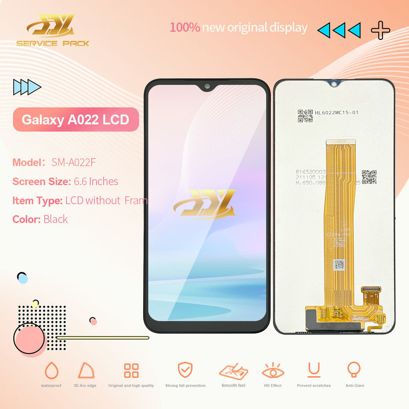 Điện thoại di động A02 LCD thay thế màn hình 6,5 inch với độ tương phản cao Svc màn hình điện thoại di động