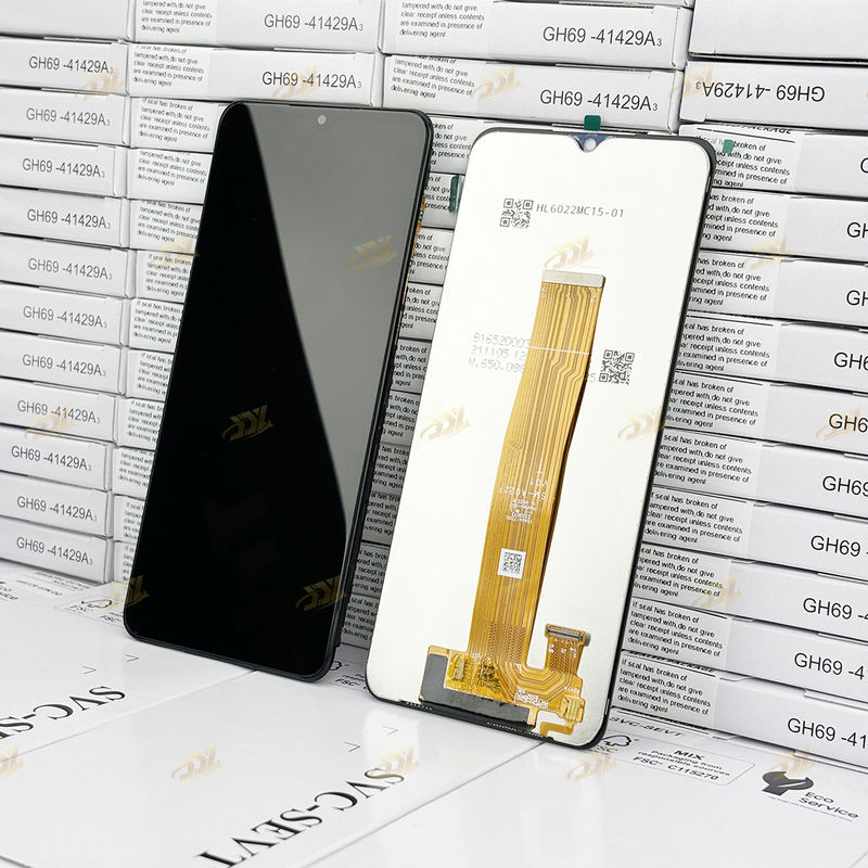 Điện thoại di động A02 LCD thay thế màn hình 6,5 inch với độ tương phản cao Svc màn hình điện thoại di động