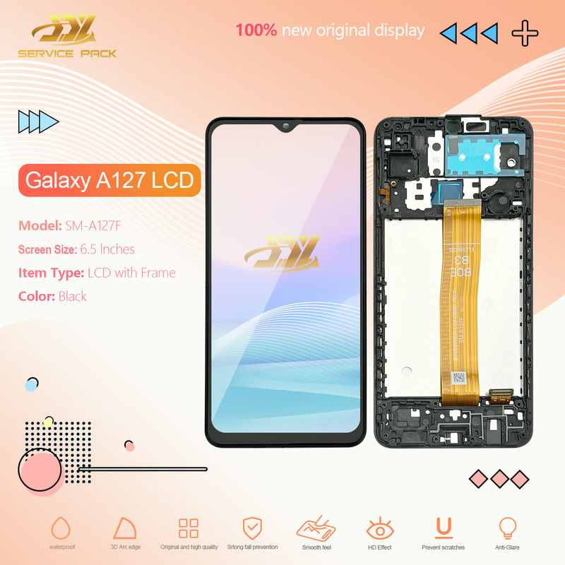 A127 lcd With Frame Cho  a127 Bản gốc gói dịch vụ mới Màn hình hiển thị điện thoại di động  A12 Nacho Touch Pantalla