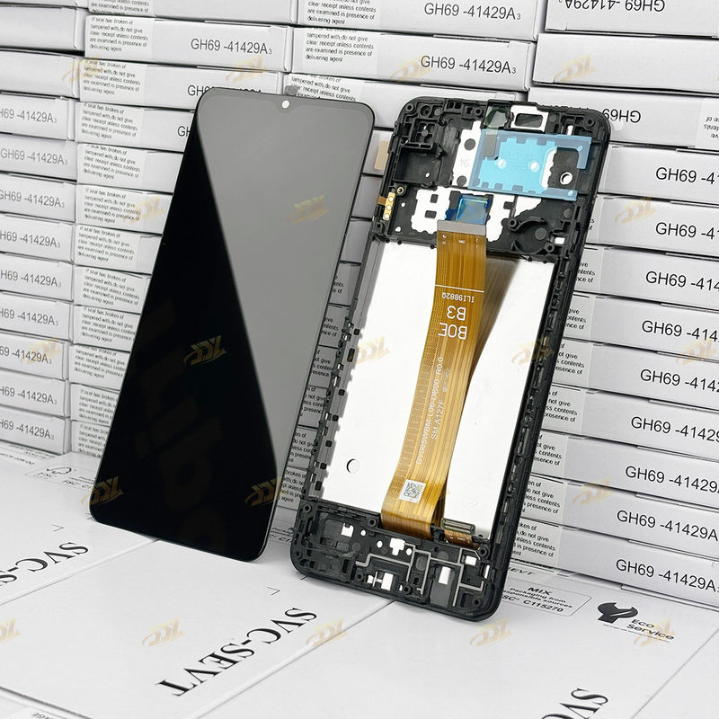 A127 lcd With Frame Cho  a127 Bản gốc gói dịch vụ mới Màn hình hiển thị điện thoại di động  A12 Nacho Touch Pantalla