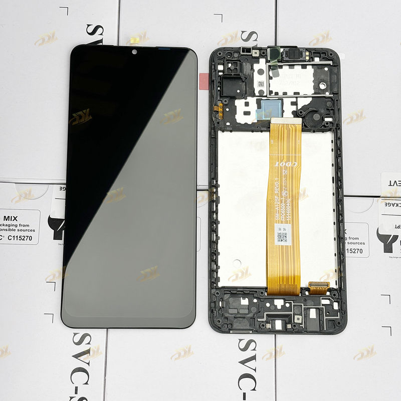 A125 Lcd gốc Panatlla với khung cho  a125 Service Pack màn hình LCDS  A125 Điện thoại di động màn hình cảm ứng