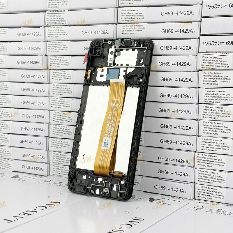 A125 Lcd gốc Panatlla với khung cho  a125 Service Pack màn hình LCDS  A125 Điện thoại di động màn hình cảm ứng