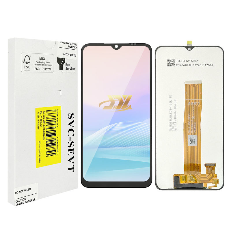Hiển thị LCD chất lượng cao thay thế cho  A12 100% thử nghiệm gốc  A125 màn hình điện thoại di động Pantalla